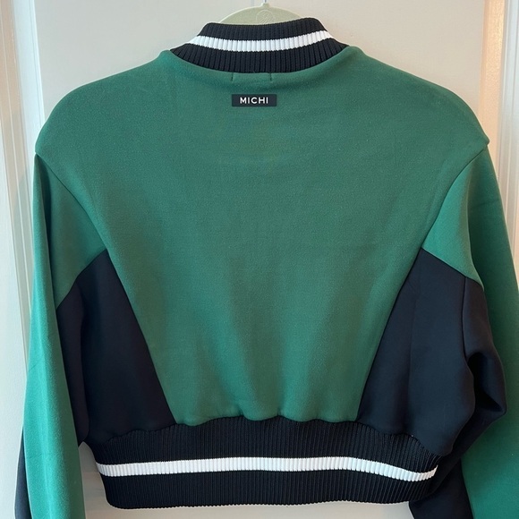 MICHI Carve Cropped Jacket Size M - Picture 12 of 16